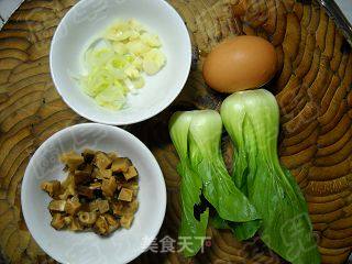 香菇豆酱甘蓝面的做法步骤：6