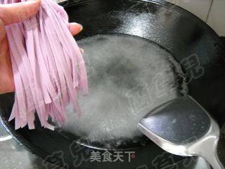 香菇豆酱甘蓝面的做法步骤：15