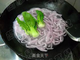 香菇豆酱甘蓝面的做法步骤：16