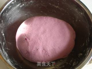 紫薯馒头的做法步骤：3