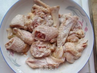 醋熘鸡块的做法步骤：2