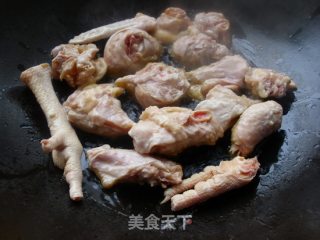 醋熘鸡块的做法步骤：3