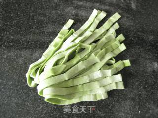 韩式豆酱汤翡翠面的做法步骤：6