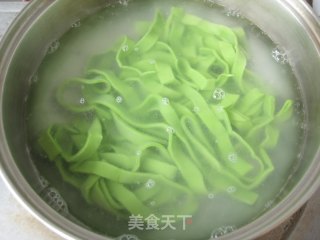 韩式豆酱汤翡翠面的做法步骤：13