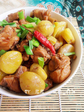 【家常菜】红烧栗子鸡块的做法步骤：11