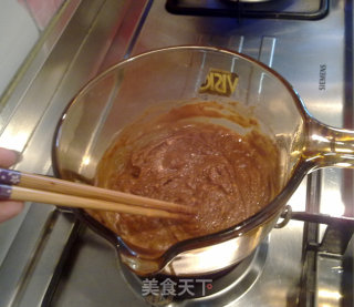 【炸酱面，花样做】芝麻花生酱面的做法步骤：2