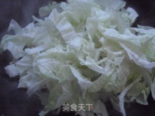 白菜炖冻豆腐的做法步骤：4