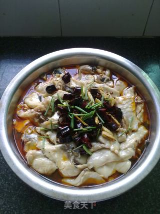 【家庭版水煮活鱼】的做法步骤：17