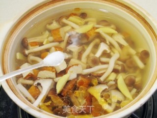 豆腐干丝瓜汤的做法步骤：6