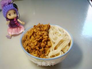 鸡蛋炸酱面的做法步骤：9