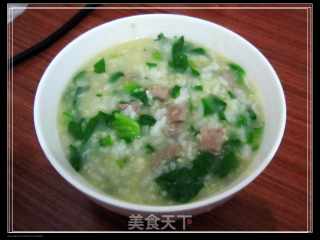 猪肝菠菜粥的做法步骤：10