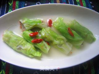 芋泥菜卷的做法步骤：12