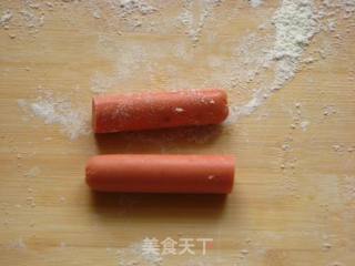 香肠早餐卷的做法步骤：8