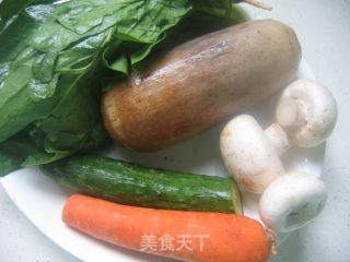 【炸酱面，花样做】素炸酱面的做法步骤：1