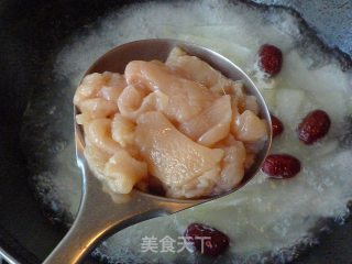 【鸡片冬瓜汤】充分补充蛋白质的做法步骤：9