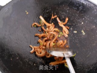 辣椒肚丝的做法步骤：4