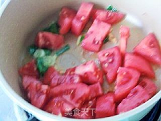 西红柿豆腐汤的做法步骤：5