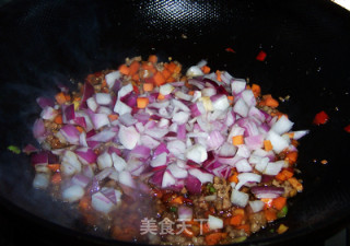 饭遭殃--肉末豇豆的做法步骤：7
