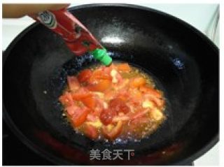 西红柿煎蛋面的做法步骤：3