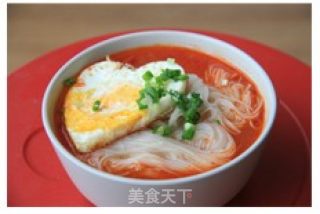 西红柿煎蛋面的做法步骤：6