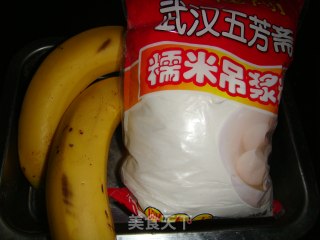 糯米香蕉卷的做法步骤：1
