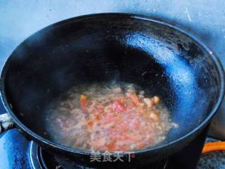 茄汁丝瓜的做法步骤：6