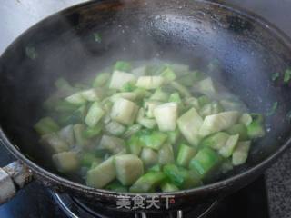 番茄丝瓜丁的做法步骤：6