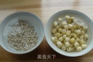 莲子百合薏仁汤的做法步骤：3