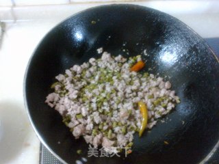 肉末豇豆的做法步骤：6