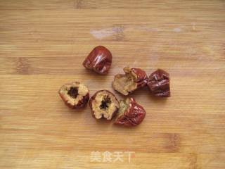美白润肤糖水—红枣木瓜炖鲜奶的做法步骤：3