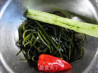 凉拌海带的做法步骤：1
