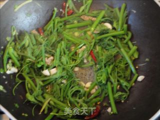 清炒瓜头的做法步骤：6