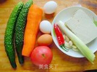 豆腐素酱南瓜面的做法步骤：1