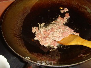 三素炒肉片的做法步骤：4