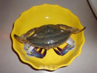 葱油蟹的做法步骤：1