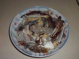 葱油蟹的做法步骤：2