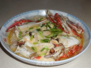 葱油蟹的做法步骤：8