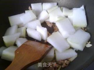 肉末烧冬瓜的做法步骤：5