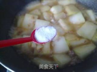 肉末烧冬瓜的做法步骤：8