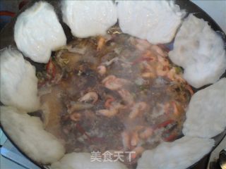 小鱼虾贴饼的做法步骤：10