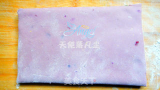 【炸酱面，花样做】彩虹炸酱面的做法步骤：5