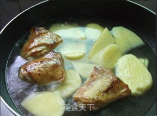 孜然土豆鸡腿的做法步骤：5