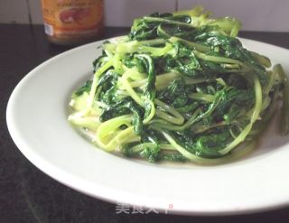 虾酱炒通菜的做法步骤：6