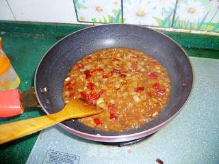 简单下饭菜--酱香黄豆嘴的做法步骤：8