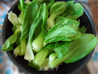 【素菜】青菜栗子的做法步骤：5