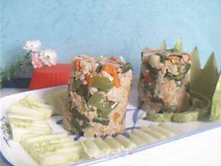 老饕特色——菜炒饭的做法步骤：17