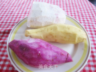摩摩喳喳 (Bubur  cha cha)的做法步骤：1