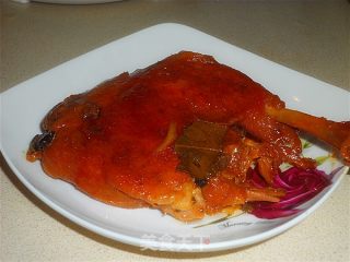 电饭锅烤鸭的做法步骤：7