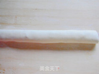葡萄豆沙馒头卷的做法步骤：9