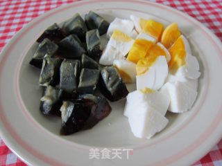 蒸4色咸皮蛋的做法步骤：5